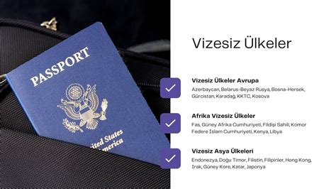 avrupa da vize istemeyen ülkeler